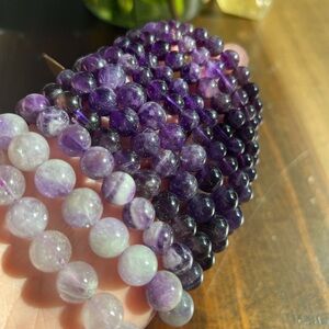 ✨ Amethyst Crystal Bracelet✨